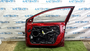 Дверь в сборе передняя правая Hyundai Sonata 11-14 hybrid красный RER, царапины
