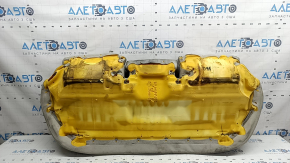 Pernă banchetă spate, rândul 2, Honda Insight 19-22, piele gri, perforată, curățabilă chimic