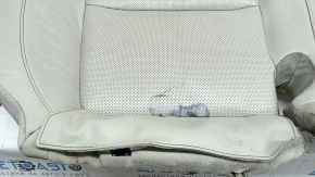 Pernă banchetă spate, rândul 2, Honda Insight 19-22, piele gri, perforată, curățabilă chimic
