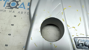 Накладка двигателя Hyundai Sonata 11-14 hybrid царапины, поржавел хром