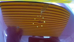 Capotă neagră Subaru Forester 19-24 SK aluminiu, roșu M1Y, denivelări, zgârieturi
