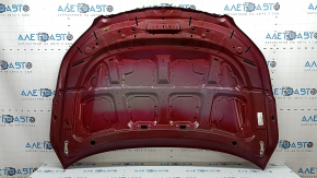 Capotă neagră Subaru Forester 19-24 SK aluminiu, roșu M1Y, denivelări, zgârieturi