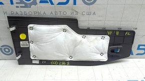 Ornament consolă centrală stânga jos față Hyundai Sonata 11-15 negru, zgârieturi