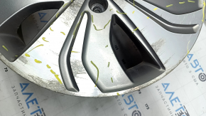 Disc roată R17x6.5J Hyundai Sonata 13-15 bordură ușoară, ornamente cromate