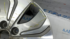 Disc roată R17x6.5J Hyundai Sonata 13-15 bordură ușoară, ornamente cromate