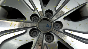 Диск колесный R17х6.5J Hyundai Sonata 14-14 бордюрка, полез хром