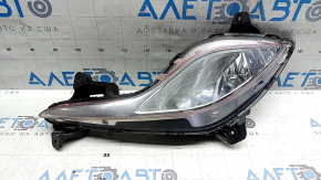 Противотуманная фара птф левая Hyundai Sonata 11-14 hybrid, царапина, песок