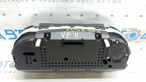 Tablou de bord Hyundai Sonata 11-15 hibrid, 91k, zgârieturi minore