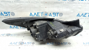 Far stânga față Hyundai Sonata 11-15 hibrid halogen, zgârieturi, decolorat