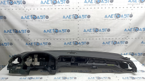 Торпедо передняя панель без AIRBAG Honda Insight 19-21 черная, в клее, под химчистку