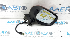 Зеркало боковое правое Subaru Forester 19-21 SK 13 пинов, BSM, подогрев, поворотник, красное