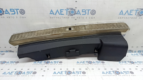 Ornamente portbagaj Audi Q8 19-26, negre cu inserție cromată, zgârieturi, funingine