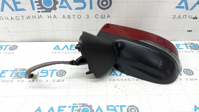 Зеркало боковое левое Subaru Forester 19-21 SK 13 пинов, BSM, подогрев, поворотник, красное, потерто