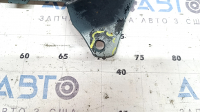 Bara spate netratată Toyota Prius V 15-17 sub margine, verde, zgârieturi, ciobiri, elemente de fixare crăpate, crăpături, ruptură