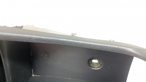Накладка центральной консоли Toyota Prius V 15-17 черная, царапины