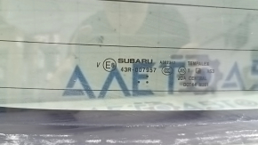 Geam portbagaj Subaru Forester 19-24 SK pentru ușă electrică, fumuriu, firele de încălzire arse