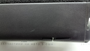 Полка задняя Hyundai Sonata 11-14 черный, hybrid, под сабвуфер, со стоп сигналом, царапины