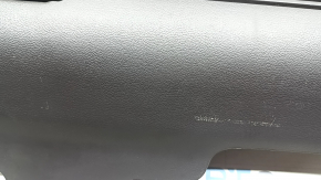 Полка задняя Hyundai Sonata 11-14 черный, hybrid, под сабвуфер, со стоп сигналом, царапины