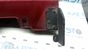 Prag stânga Hyundai Sonata 11-15 hibrid RER roșu, cu apărătoare de noroi, rupte, îndoite, zgârieturi, fixare crăpată