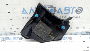 Накладка передней стойки нижняя левая Toyota Prius V 15-17 черная, царапины