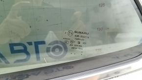 Geam fix spate stânga pentru Subaru Forester 19-24 SK cu bandă decorativă cromată