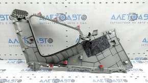 Ornament stâlp spate stânga Toyota Prius V 12-17 gri, 2 piese, uzat