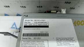 Монитор, дисплей Toyota Prius V 16-17 рест, царапины