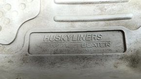 Комплект ковриков салона резина Toyota Prius V 16-17 бежеваый, HUSKYLINERS, потерт