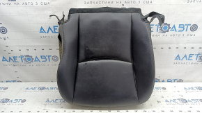 Tapițerie pernă scaun șofer pentru Toyota Prius V 12-17, piele, neagră, încălzită