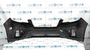 Бампер передний голый Subaru Forester 19-21 SK красный, трещина, царапины