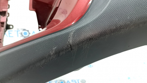 Бампер передний голый Subaru Forester 19-21 SK красный, трещина, царапины