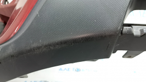 Бампер передний голый Subaru Forester 19-21 SK красный, трещина, царапины