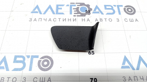 Заглушка ручки двери внутренняя передняя правая Toyota Prius V 15-17 черная
