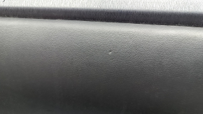 Ornamente ușă spate dreapta Toyota Prius V 12-17 negre, inserție piele neagră, sub JBL, cu mâner, zgârieturi, crestături