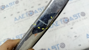 Banda barei de protecție față, stânga, Nissan Murano z52 19-24 este crăpată