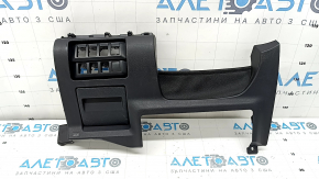 Накладка колени водителя Subaru Forester 19-24 SK черная, с заглушкой, потерта