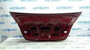 Capac portbagaj hibrid Hyundai Sonata 11-15, roșu, RER, denivelare, zgârieturi