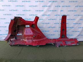 Aripă spate stânga Hyundai Santa FE 19-23 tăiată cu stâlp central, roșu, capăt