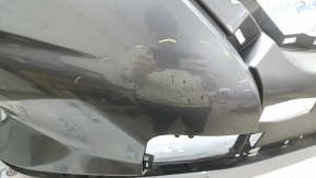 Бампер передний голый Nissan Murano z52 19-24 графит, сколы, надломано крепление
