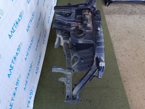 Sfert stânga față Hyundai Tucson 22-25 1.6T HEV Coreea, tăiat cu ferăstrăul, albastru, prag îndoit