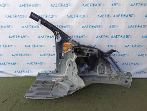 Sfert stânga față Hyundai Tucson 22-25 1.6T HEV Coreea, tăiat cu ferăstrăul, albastru, prag îndoit