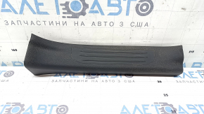 Накладка порога внутренняя задняя левая Nissan Murano z52 17-24 черная 3 полоски, царапины, под химчистку