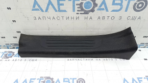 Накладка порога внутренняя задняя правая Nissan Murano z52 17-24 черная 3 полоски, царапины, под химчистку