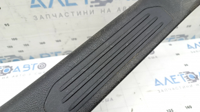 Ornament prag interior spate dreapta Nissan Murano z52 17-24 negru 3 dungi, zgârieturi, curățabil chimic
