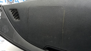 Торпедо передняя панель с AIRBAG Kia Optima 16-20 черная, под чистку, потрескалась