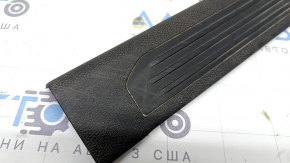 Ornament prag interior ușă față stânga Nissan Murano z52 17-24 negru 3 dungi, zgârieturi, curățabil chimic