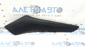 Накладка центральной консоли боковая верхняя левая Nissan Murano z52 17-24 кожа черная