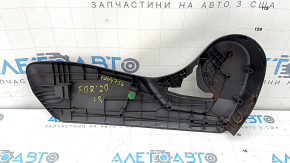 Накладка управления пассажирским сиденьем Subaru Forester 19-24 SK черная, под механику, трещины в креплениях, потерта