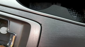 Ornamente consolă centrală cu suporturi de pahare pentru Nissan Murano z52 19-21, gri, pentru AUX și USB, fără scaune încălzite și pentru butonul start-stop, zgârieturi, lovituri