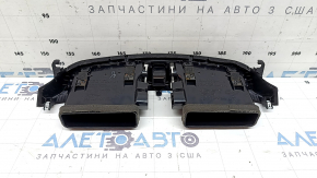 Deflector conductă de aer bord central Nissan Murano z52 19-24 negru cu zgârieturi gri